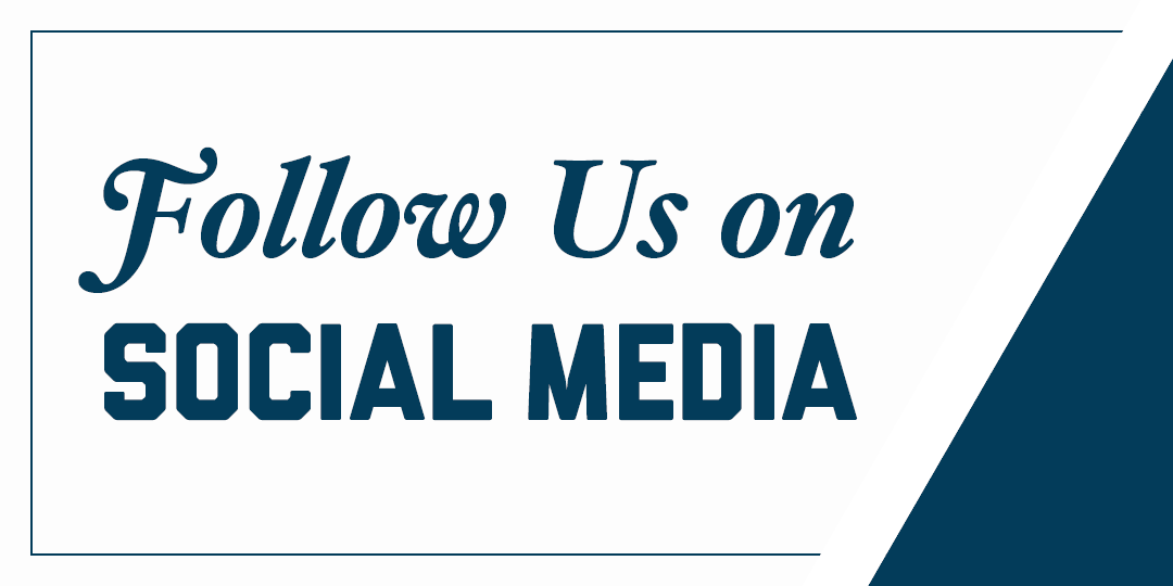 Follow us on social media