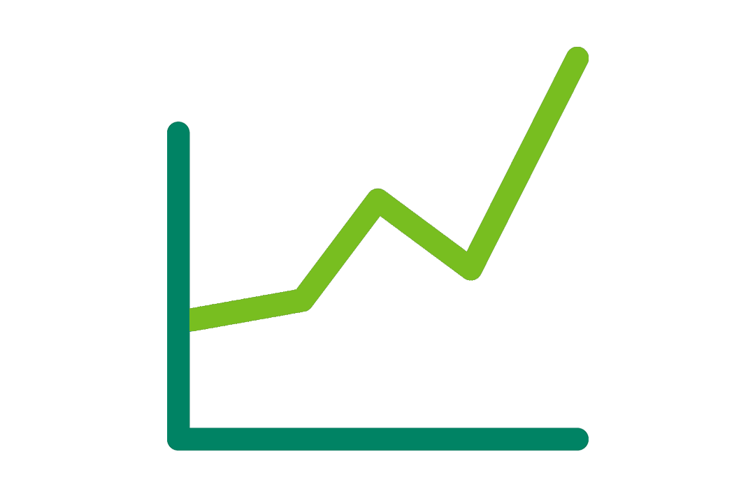 a chart icon